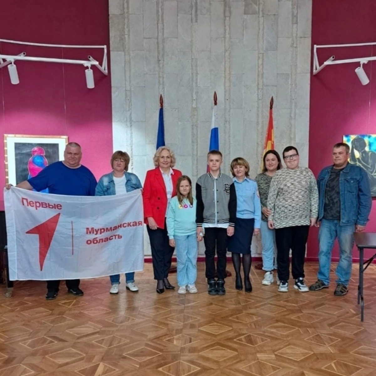 Торжественная церемония вручения паспорта гражданина Российской Федерации